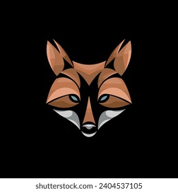 Set of Fox Gaming Mascot logo. for Gaming logo brands, for designs asseset, copy space. illustration vector fox mascot logos. orange fox mascot logo collection. e-sport logotype. Abstract illustration