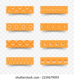 Set of Fox washi tape