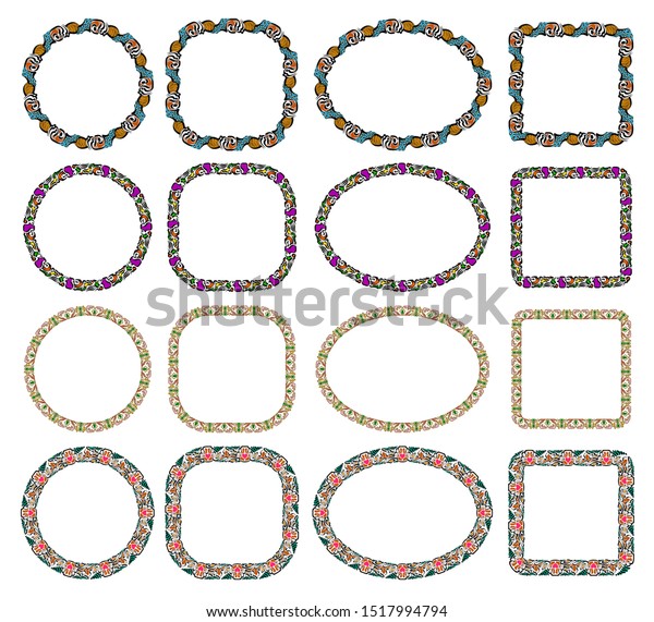 different frame shapes