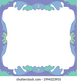 A set of frame or text border vector for decoration and making paper notes