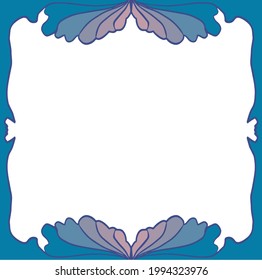 A set of frame or text border vector for decoration and making paper notes