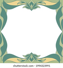 A set of frame or text border vector for decoration and making paper notes