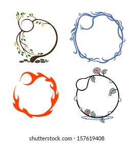 set of frames
