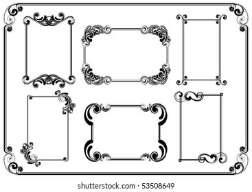 Set of frames