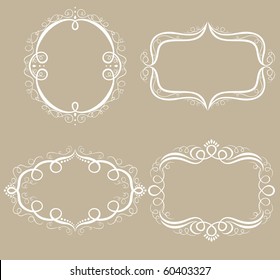 set of frames decorative