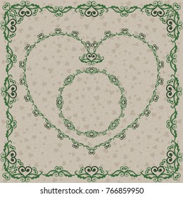 Set of frames from hearts