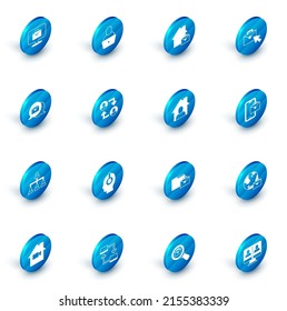 Set Freelancer, Online working, Hierarchy organogram chart, Project team base,  and  icon. Vector