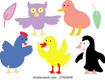 set of fresh animals 19