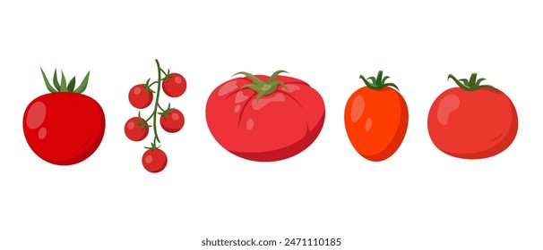 Juego tomates frescos 