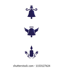a set of funeral icons