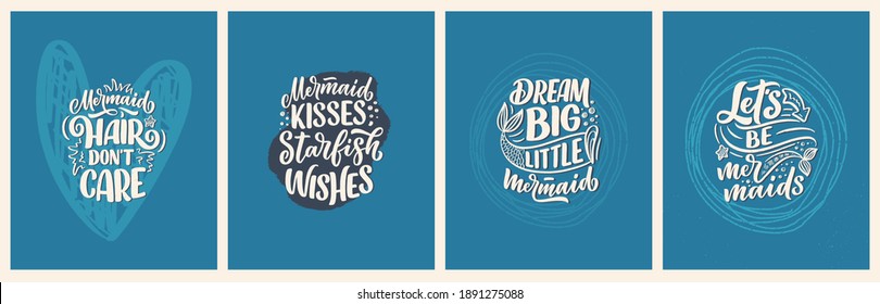 857 Mermaid Slogan Images, Stock Photos & Vectors | Shutterstock