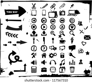Set Of Funny Icons