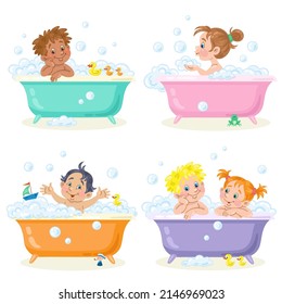 503 Kids playing in bathtub black and white Images, Stock Photos ...