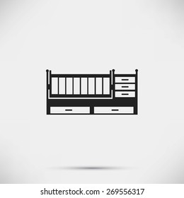 Set of furniture icons