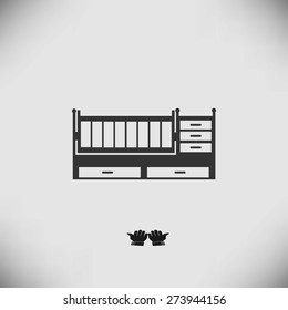 Set of furniture icons