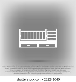 Set of furniture icons