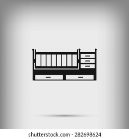 Set of furniture icons