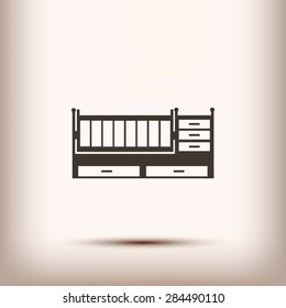 Set of furniture icons