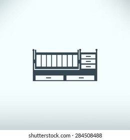 Set of furniture icons