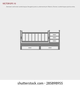 Set of furniture icons