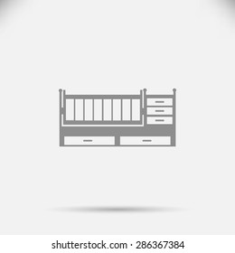 Set of furniture icons