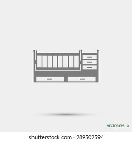 Set of furniture icons