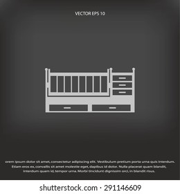 Set of furniture icons