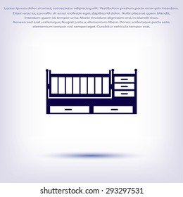 Set of furniture icons