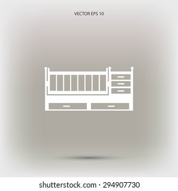 Set of furniture icons