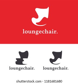 Set of furniture logo templates. Modern armchair design concepts. Lounge iconic chair sign. Home decor logotype.