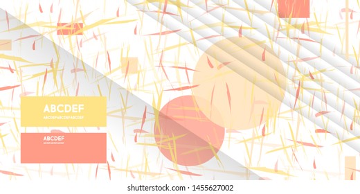 Set future geometric template bright colorful set graphic design covers trendy background