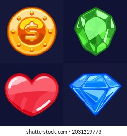 Juego de activos de juego para el proyecto de juego