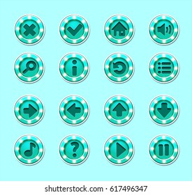 Set of game buttons_2