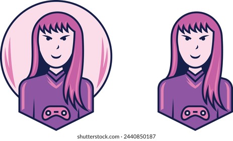 a set of gaming avatars