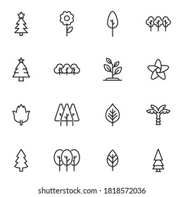 Tree Icon Stock Vector (Royalty Free) 389190010 | Shutterstock