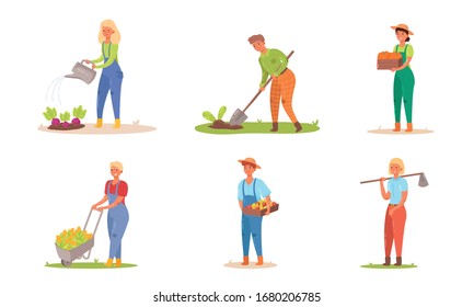 16,171 Man Digging Garden Images, Stock Photos & Vectors 