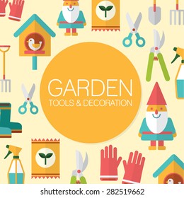 SET OF GARDENING BACKGROUND : 02