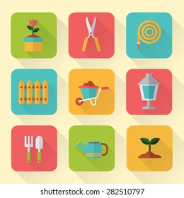 SET OF GARDENING ICON : 02