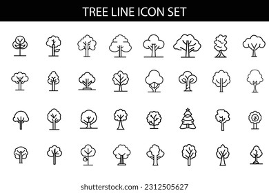 Set of gardening related vector line icons. Premium linear symbols pack. Vector illustration isolated on a white background. Web symbols for web sites and mobile app. Trendy design.
