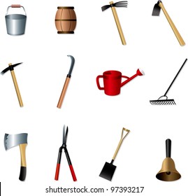 set of Gardening tools