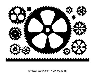 Set of gears