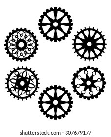 set of gears