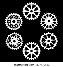 set of gears