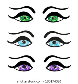Set of Gems Eyes