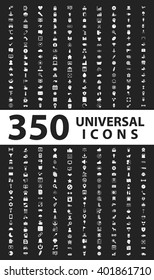 set of general icons. universal eps10 vector icons for every purpose