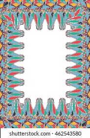 Set of geometric abstarct tribal elements line vector pattern. Modern stylish texture for design, website, background, banner, cards, invitations, covers, placards, posters.
