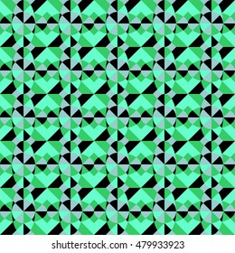 Set of geometric abstract color vector