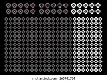 A set of geometric abstract pattern background. can adjust or edit.