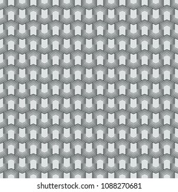 A Set geometric of black and white seamless. Vector format seamless pattern new style. Modern abstract textures.