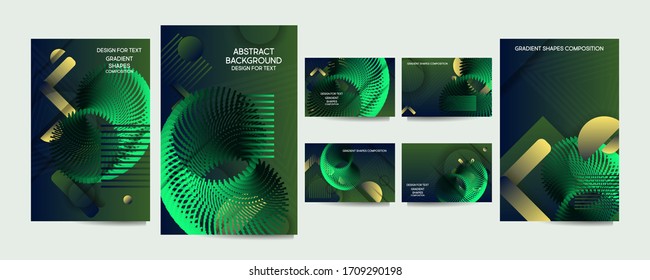 Defina las formas geométricas de los fluidos azules como 10. Fondo de gradiente abstracto líquido y flotante para banner